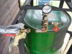 55 Gallon drum boiler in position